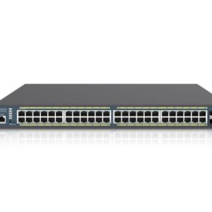 NEW ENGENIUS FIT MANAGED EWS7952FP-FIT 48-PORT GIGABIT POE+ L2+ SWITCH WITH A 740W POE BUDGET/4 SFP PORTS/SELECT CLOUD OR ON-PREMISES MANAGEMENT OPTIONS/1YR WARRANTY - Image 1