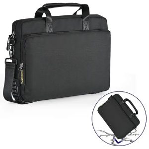 NEW TECHPROTECTUS TP-BK-BC13 LAPTOP CASE/SLEEVE, 11-13 INCH LAPTOP/CHROMEBOOK/MACBOOK/NOTEBOOK, 14MAX SCREEN SIZE, BLACK, 1 YEAR TECHPROTECTUS WARRANTY, MINIMUM ORDER QUANTITY 10 - Image 1